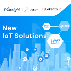 Milesight, Actility та Akenza випускають нові IoT-рішення для контролю якості повітря в приміщеннях, розумного офісу та розумної будівлі