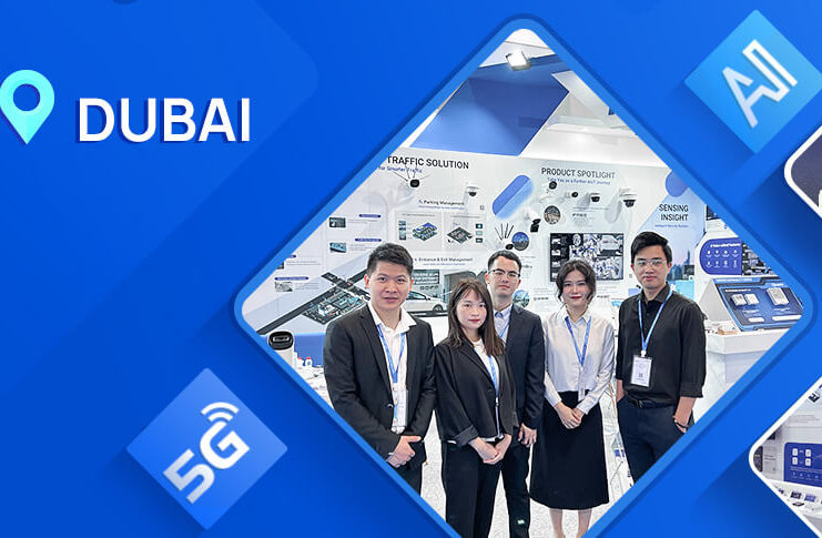 На выставке Intersec 2023 в Дубае Milesight освещала удивительные сенсорные продукты и решения