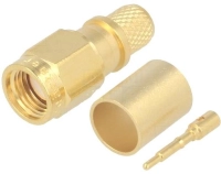 Роз'єм ВЧ SMA-male прямий для кабелів G30 (SLL-240) обтиск/обтиск Telegartner J01150A0611