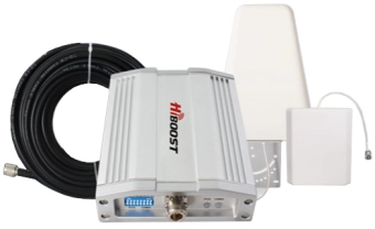 GSM/3G/4G репітер Hiboost F13-EW у комплекті
