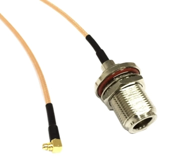 Адаптер ВЧ N-female to MMCX кабель RG316 15 см