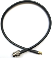 Адаптер ВЧ N-female to SMA male, кабель LMR240 50 см