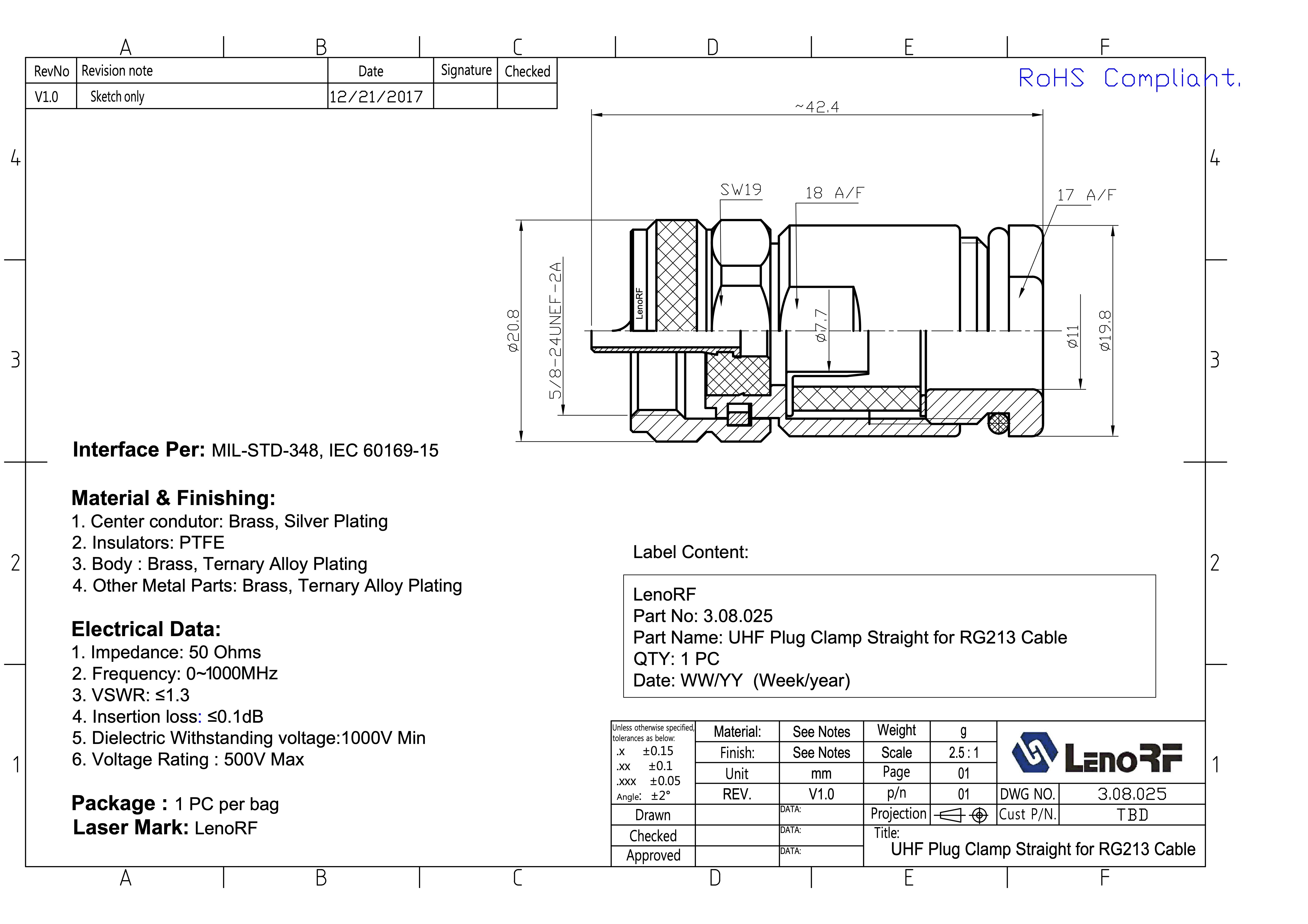 3.08.025-UHF-Plug-Clamp-Straight-for-RG213-Cable