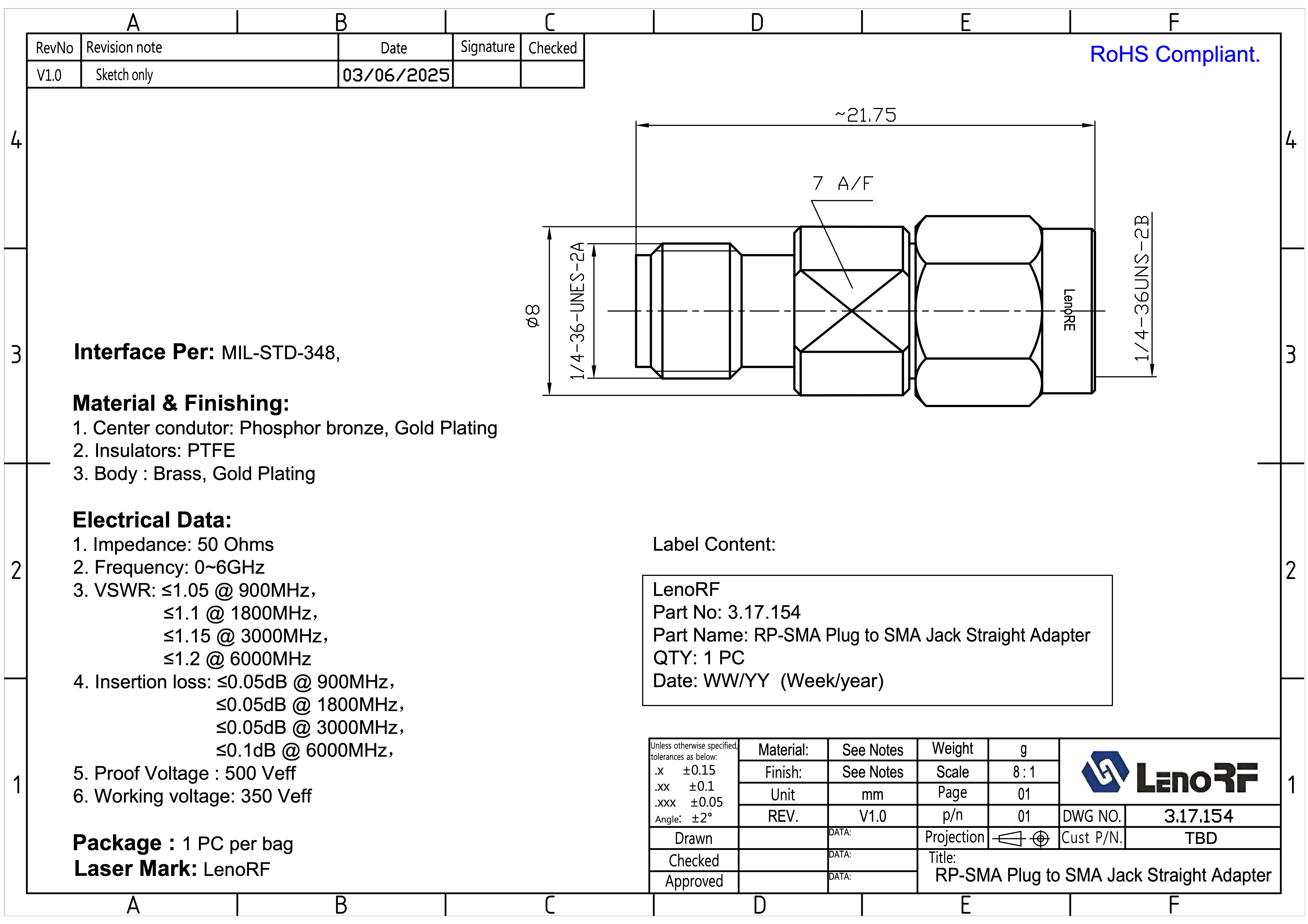 3.17.154-RP-SMA-Plug-to-SMA-Jack-Straight-Adapter