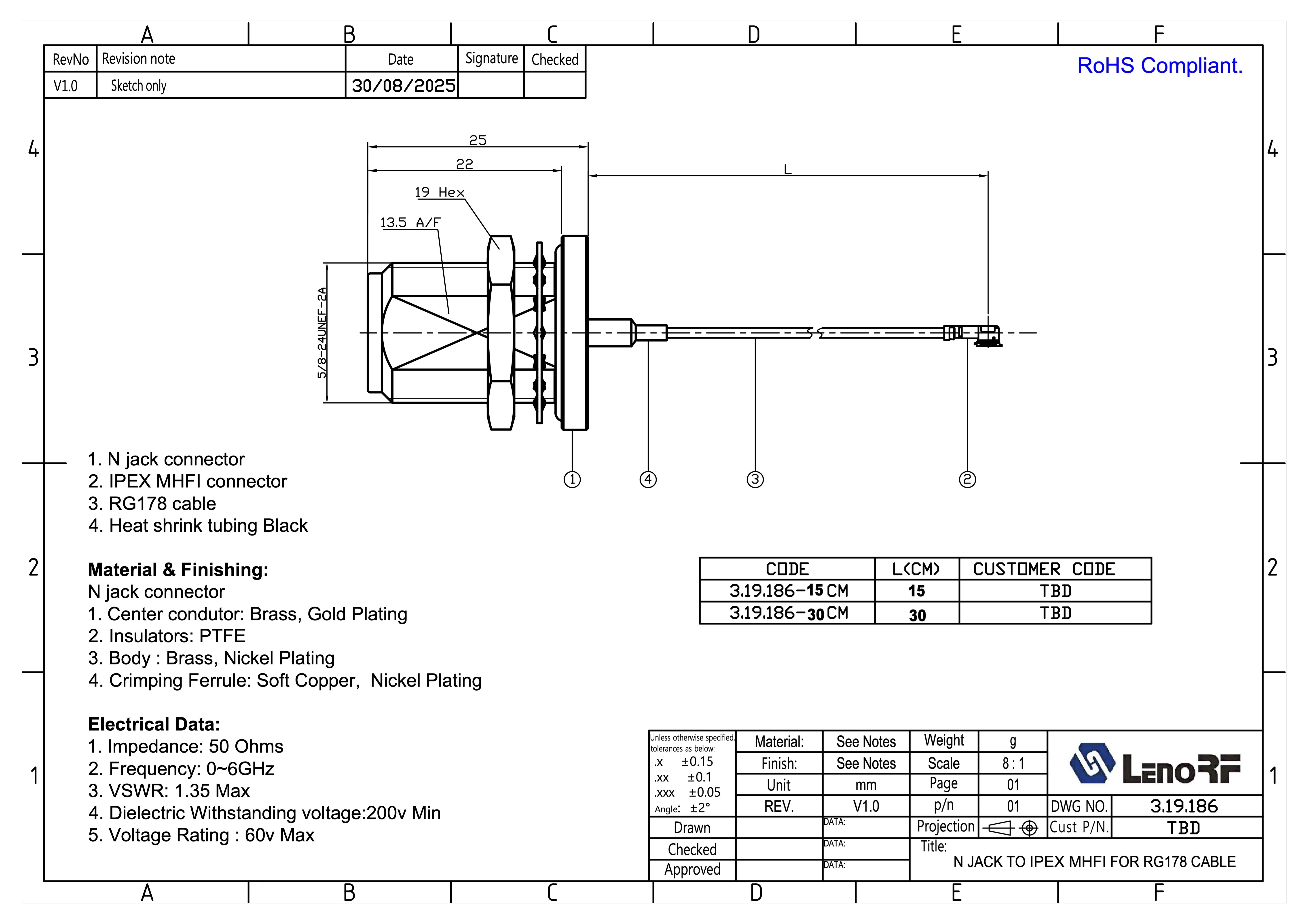 3.19.186-N-JACK-TO-IPEX-MHFI-FOR-RG178-CABLE