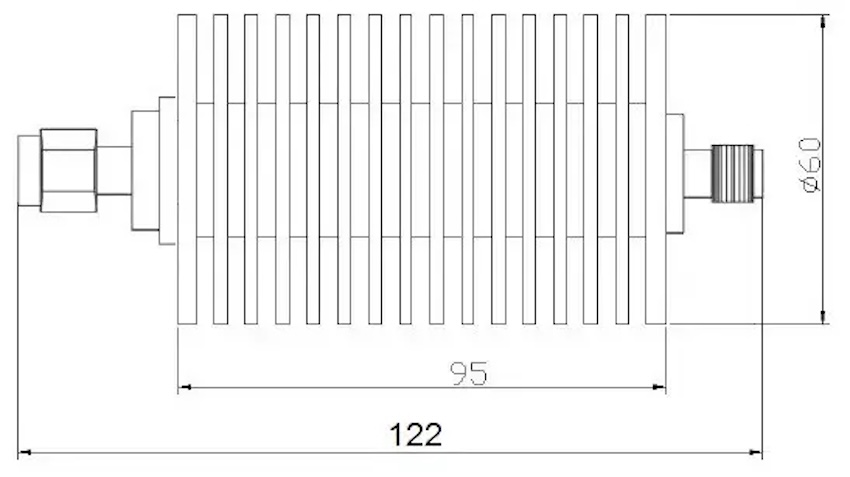 sma-m-sma-f-30db-100w